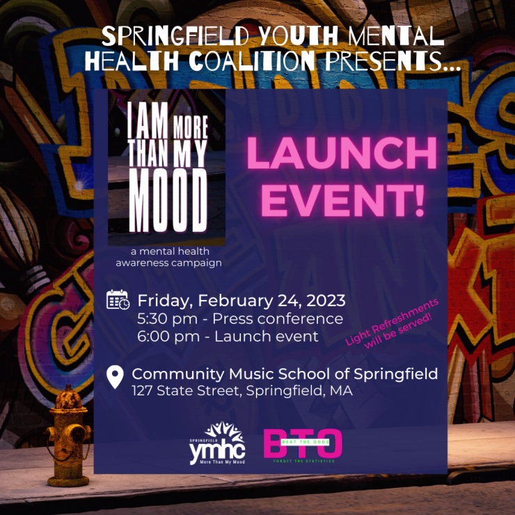 Media Advisory: Youth Mental Health Coalition Launches New Awareness Campaign; Kick-Off Event on Feb 24