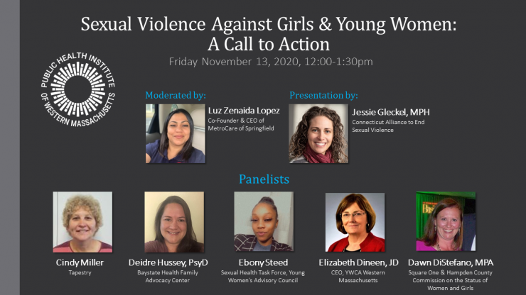 Recording Now Available from 11/13 Webinar, Sexual Violence Against Girls & Young Women: A Call to Action