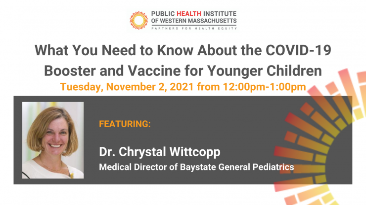 Recording Posted of 11/2 Webinar on COVID Boosters and Vaccine for Younger Kids